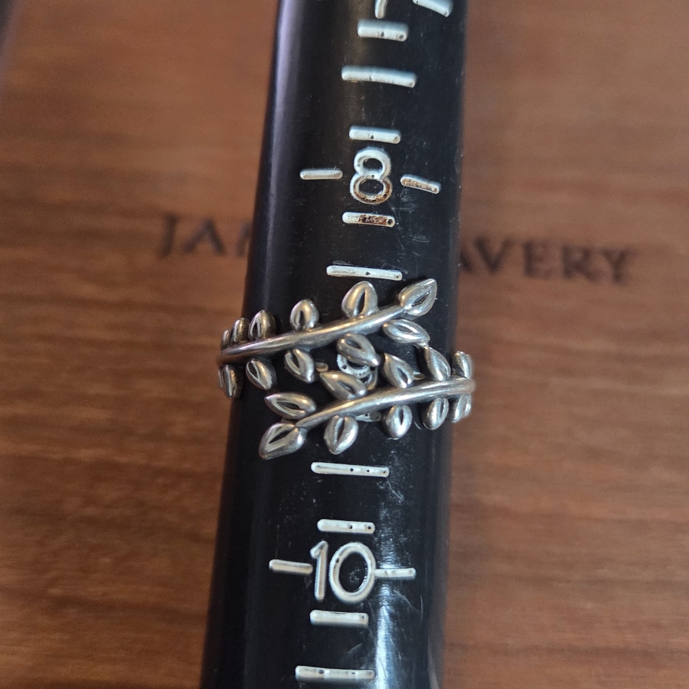 James Avery Delicate Vines Ring, Sz 9